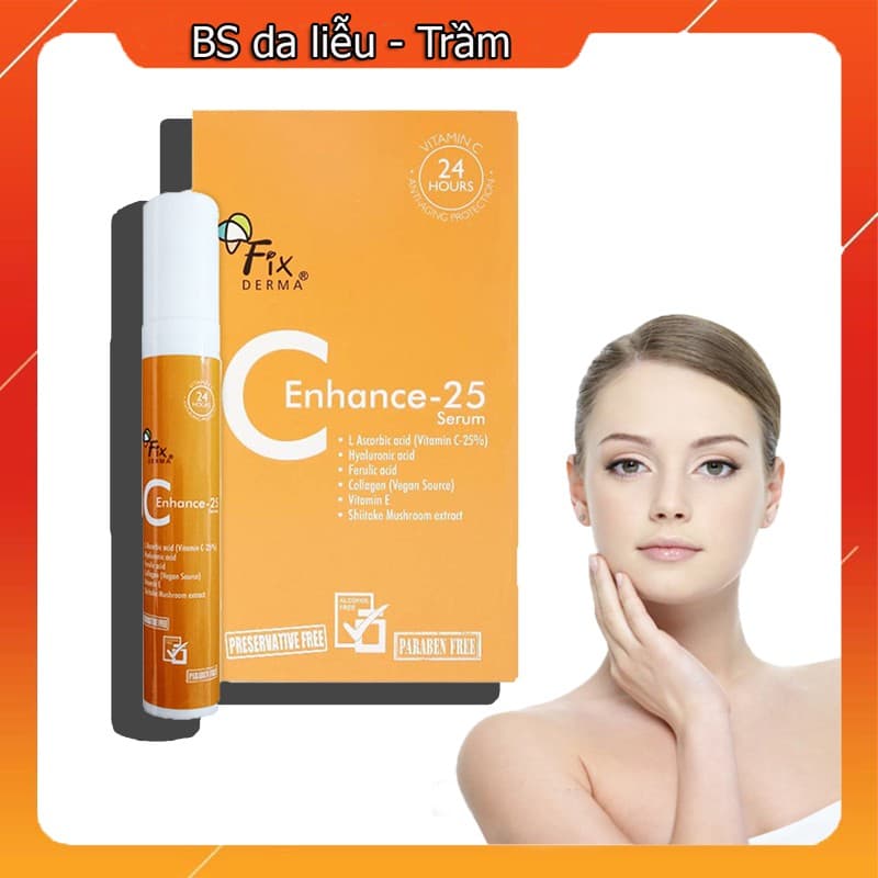 [HCM]Serum Fixderma C Enhance 25 ✨ FREESHIP ✨ Tái Tạo Da