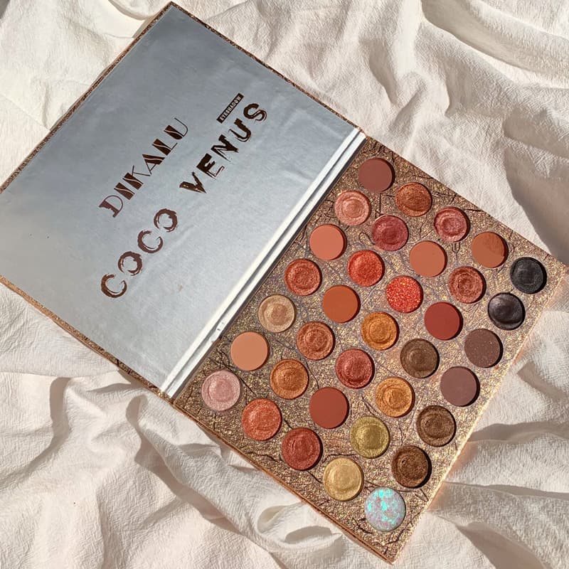Bảng phấn mắt Dikalu Coco Venus 35 ô hàng cao cấp Chính hãng nội địa Trung
