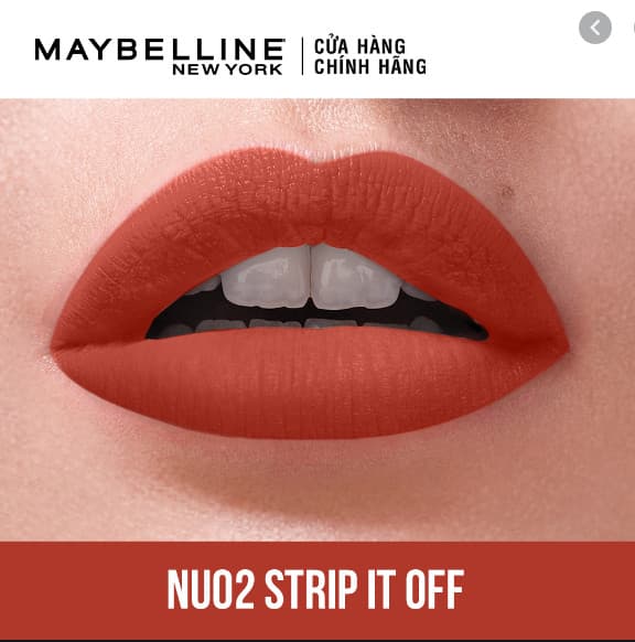 Maybelline - Son Kem Lì Nhẹ Môi Maybelline New York Sensational Liquid Matte 7ml