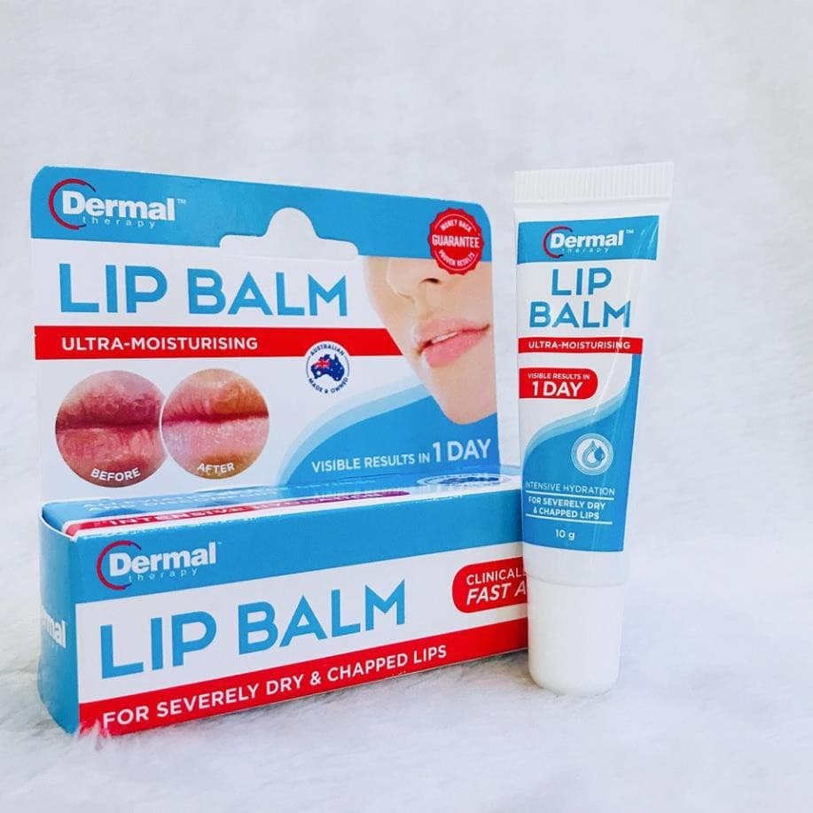 Son dưỡng môi thâm Dermal Lip Balm 10g