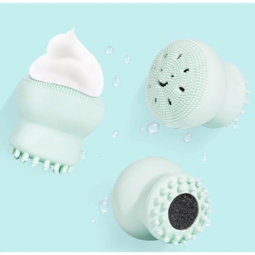 Cọ Rửa Mặt Bạch Tuộc Vacosi Boover Cleanser DC03 Xanh