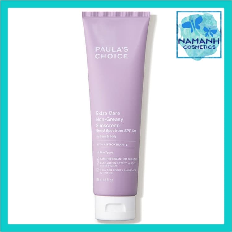 Kem chống nắng không nhờn Paulas Choice Extra Care Non-Greasy Sunscreen SPF 50