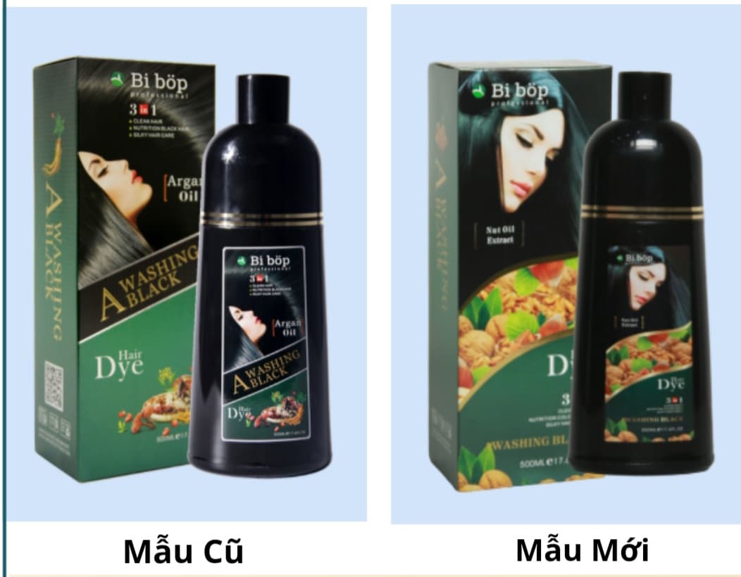 Dầu gội phủ bạc bi bop nhật bản