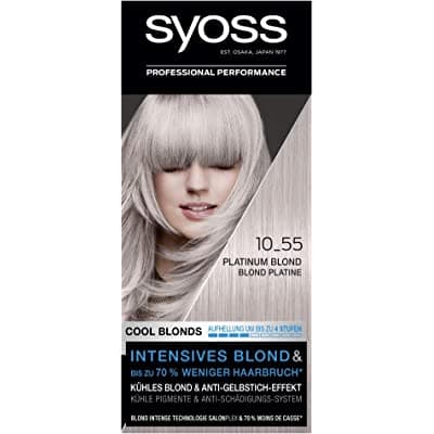 Syoss - Tẩy Tóc Syoss - Thuốc Nhuộm Tóc Syoss Màu 10-55 - Thuốc Nhuộm Tóc Bạch kim - Hàng Chuẩn Nội Địa Đức [Có Bill Đức]