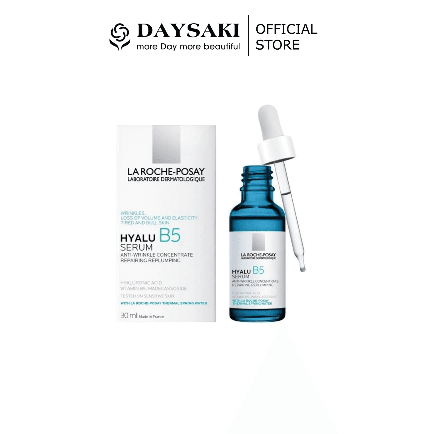 [HCM]La Roche Posay Dưỡng Chất Chuyên Sâu Giúp Hỗ Trợ Quá Trình Tái Tạo Làn Da & Săn Chắc Da Hyalu B5 Serum 30ml
