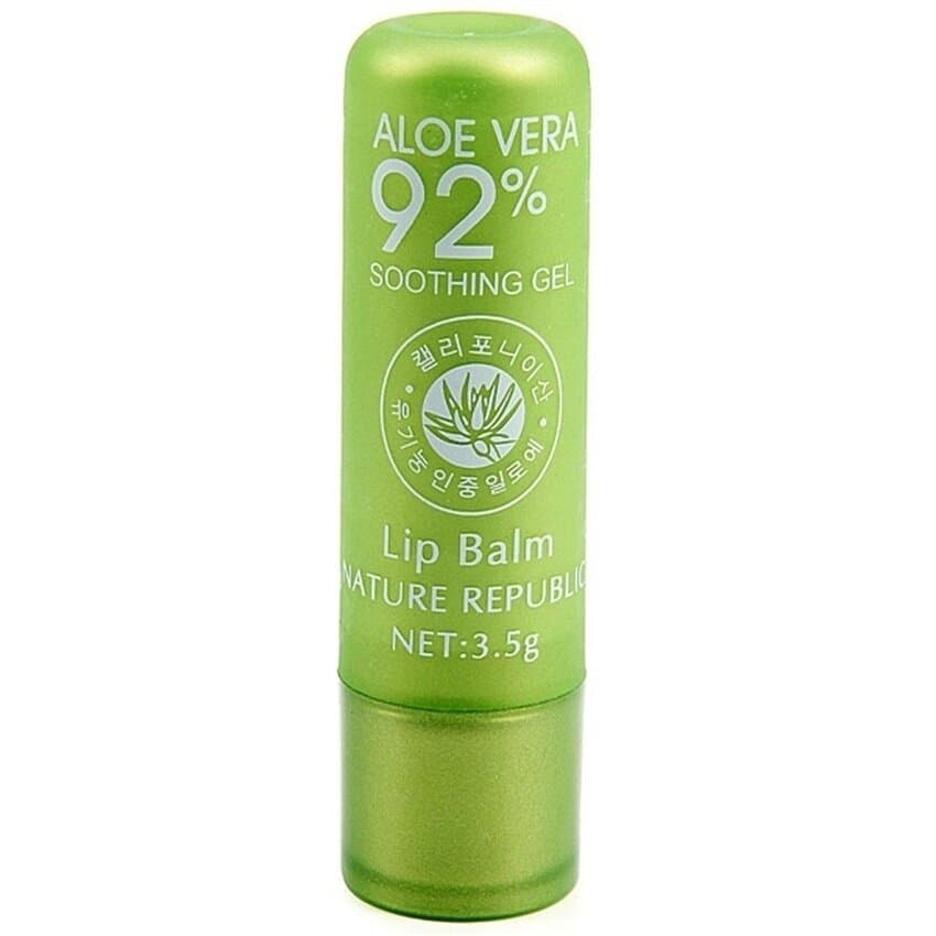 [HCM][XẢ KHO] Son Dưỡng Môi Nha Đam Aloe Vera 92% [HÀNG AUTH] Mẫu Mới