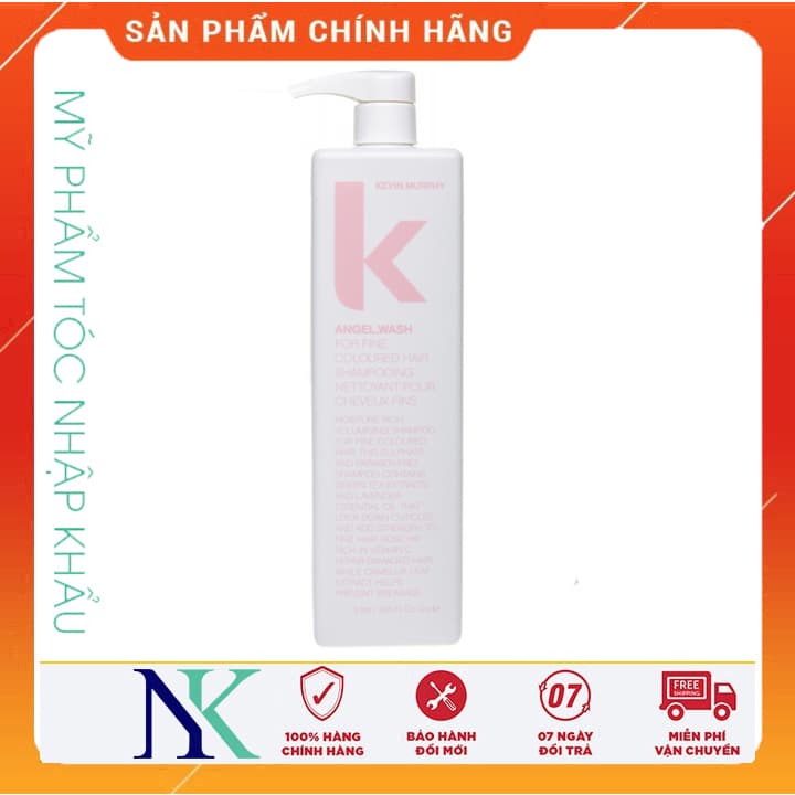 [HCM]Dầu Gội Kevin.Murphy Angel.Wash Dành Cho Tóc Nhuộm Yếu Mỏng 1000Ml