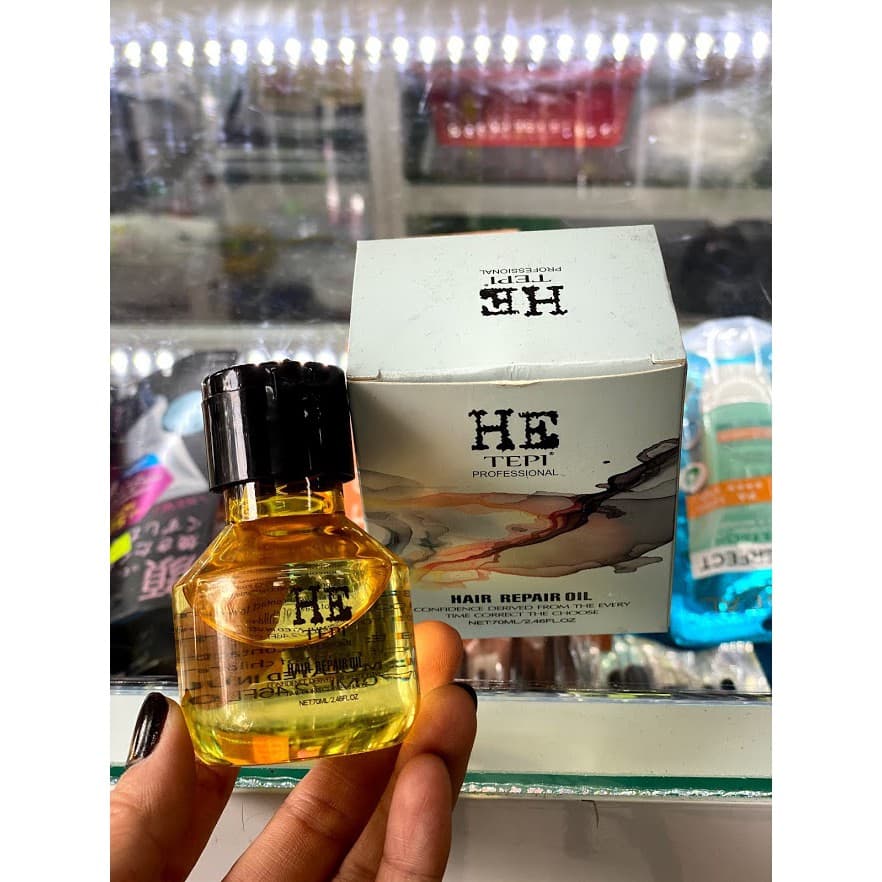Tinh Dầu Dưỡng Tóc Bóng Mượt He Tepi Professional 70ml