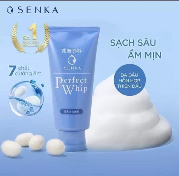 Sữa rửa mặt #SENKA Nhật Bản