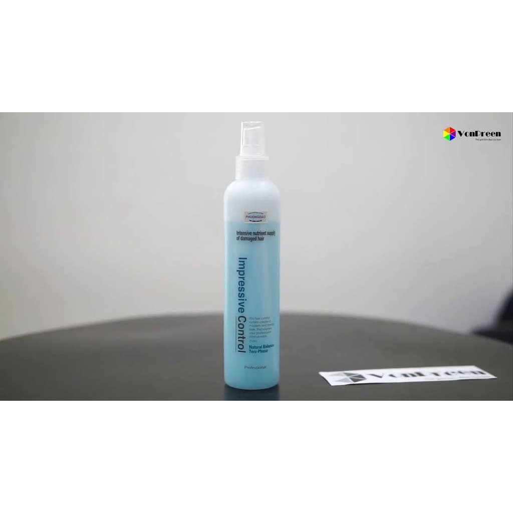 Xịt dưỡng tóc Welcos Natural Balance Two Phase Hương Bưởi 250ml