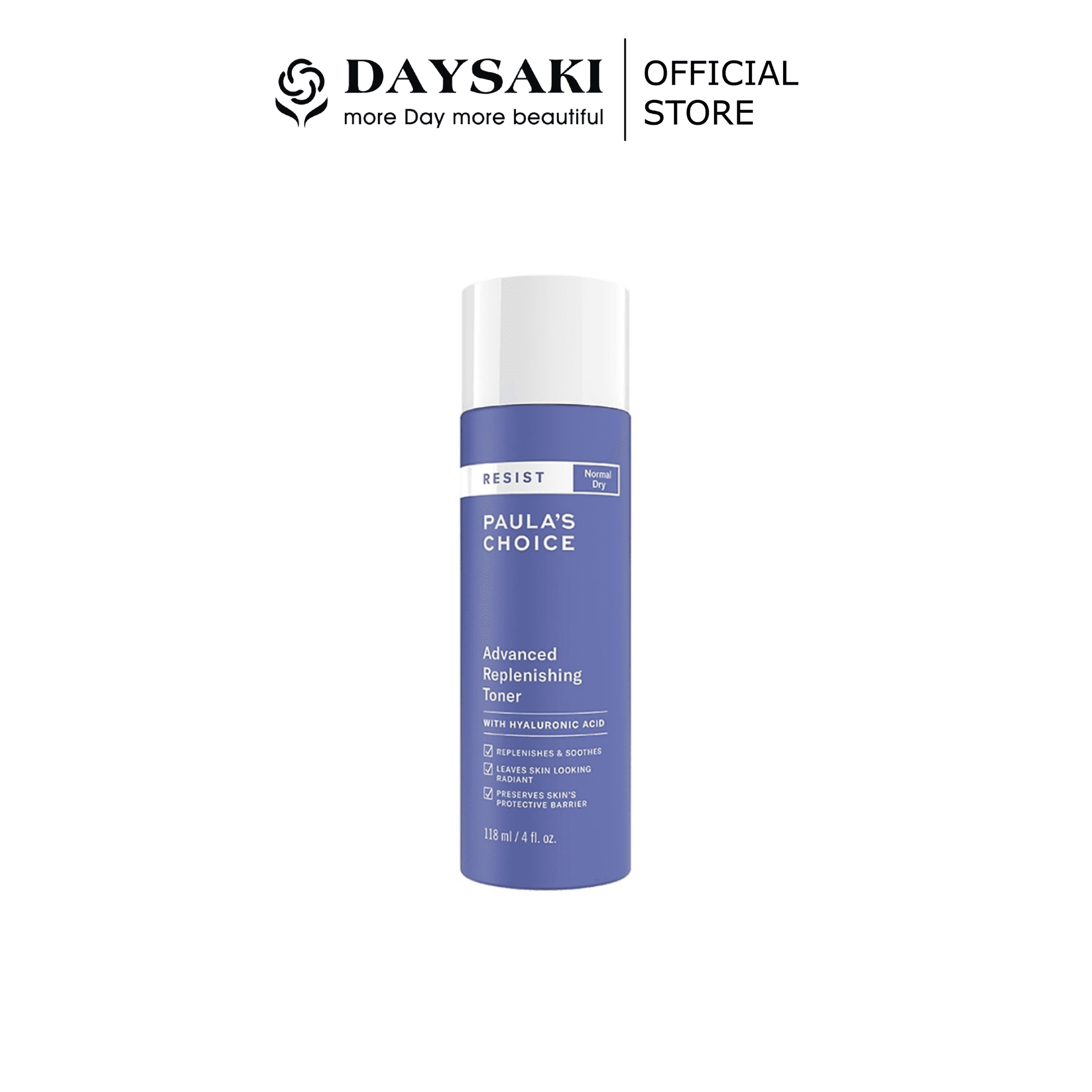 [HCM]Paulas Choice Toner Chống Lão Hóa Bổ Sung Chuyên Sâu Resist Advanced Replenishing toner 118ml
