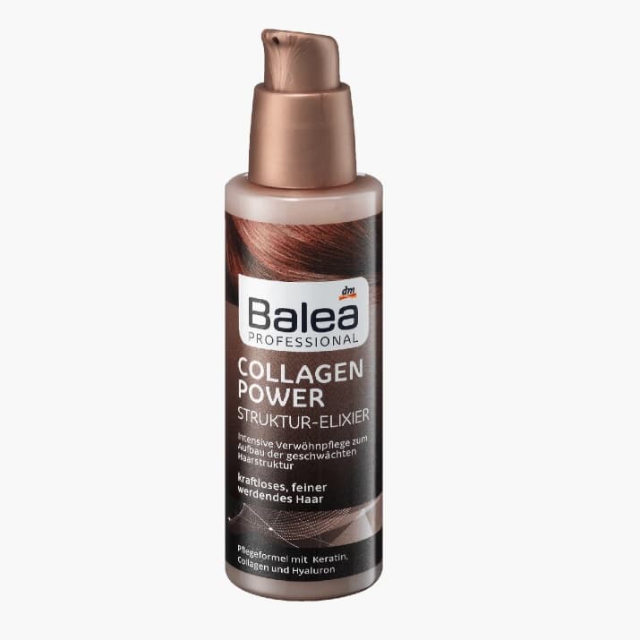Dầu dưỡng tóc Balea Collagen Power phục hồi & giảm gãy rụng 100ml (Đức)