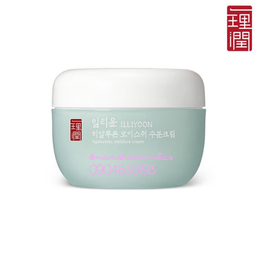 Kem dưỡng ẩm da siêu cấp nước ILLIYOON Hyaluronic moisture cream