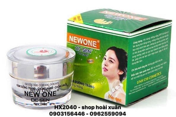 [HCM]Kem dưỡng trắng da chống nắng ngừa mụn New One ốc sên Linh chi sản phẩm dưỡng da mặt - HX2040