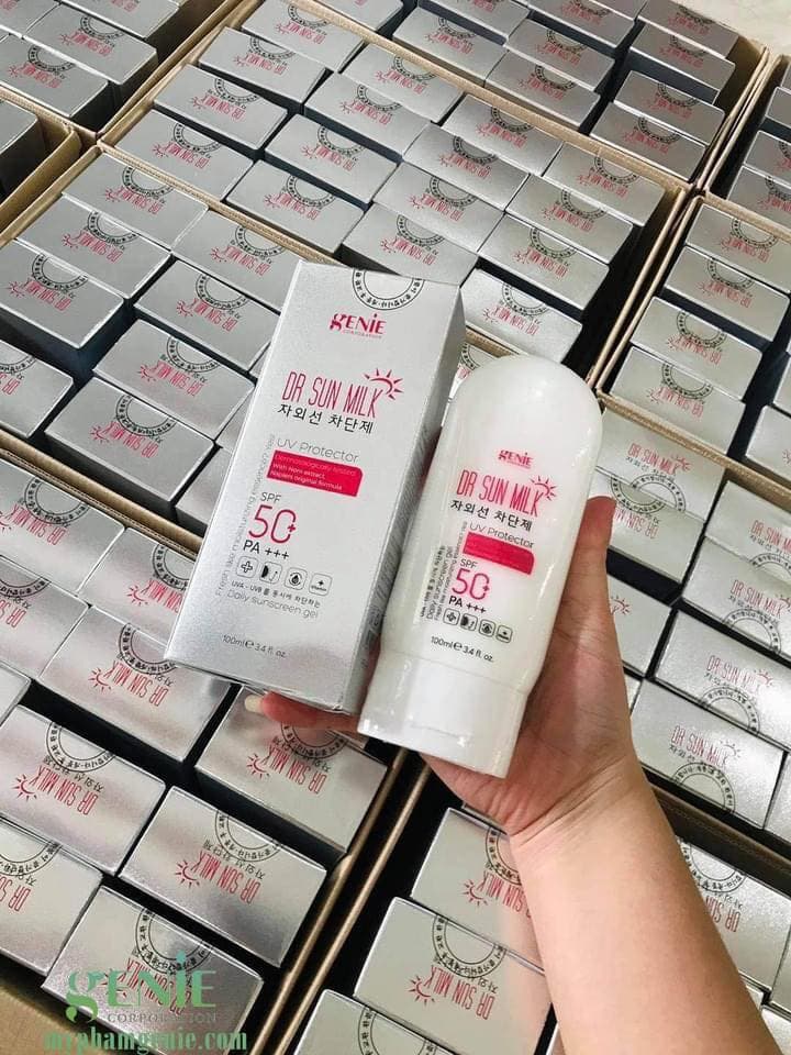 Sữa chống nắng Genie Dr Sun Milk SPF50+ PA+++ Hàn Quốc