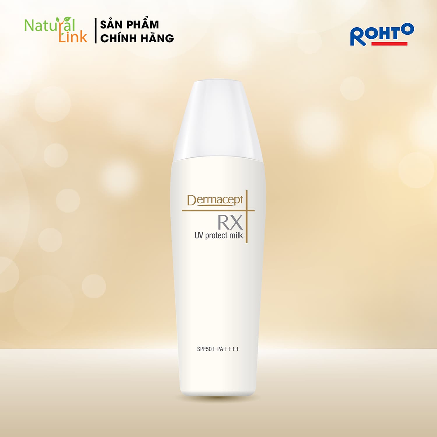 [HCM]Sữa Chống Nắng DERMACEPT RX UV PROTECT MILK - Rohto Mentholatum