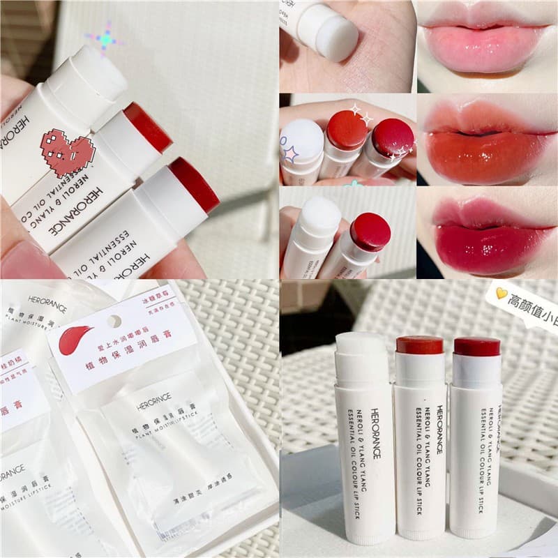 [HCM]Son Dưỡng Môi Chiết Xuất Trái Cây 3d Độc Đáo HERORANGE