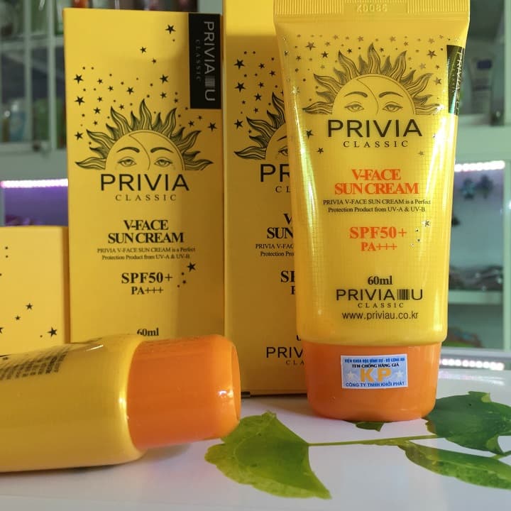 KEM CHỐNG NẮNG PRIVIA CLASSIC ( MỚI ) ( Không trôi SPF 50+ PA +++ )