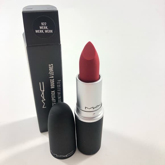 Son Môi Mac 922 Werk Werk Werk:Đỏ Lạnh