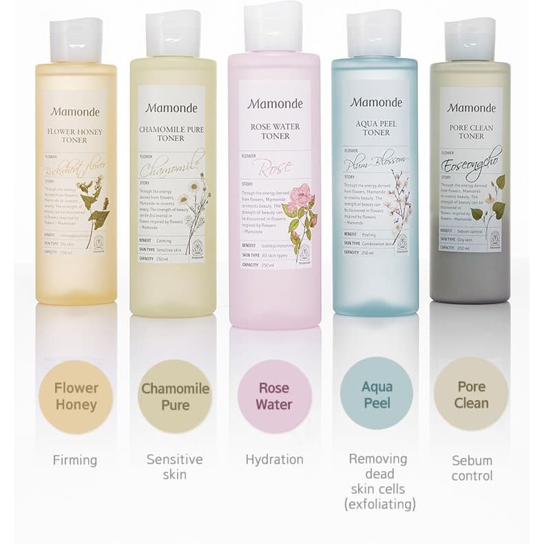 Nước cân bằng làm sạch và cung cấp độ ẩm Mamonde Toner 250ml