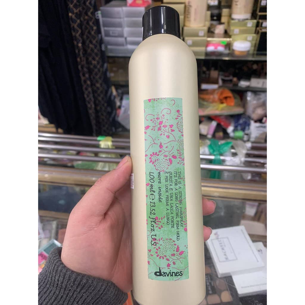 Gôm xịt tóc cứng Davines Extra Strong 400ml