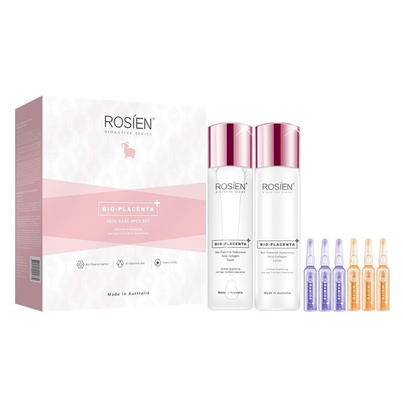 [HCM]Bộ sản phẩm chăm sóc da tối ưu sẽ nuôi dưỡng và làm sáng da – Rosien-Bio Placenta Skin Care