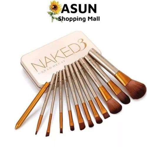 [HCM]Bộ Cọ Trang Điểm Đa Năng Naked3 12 Cây