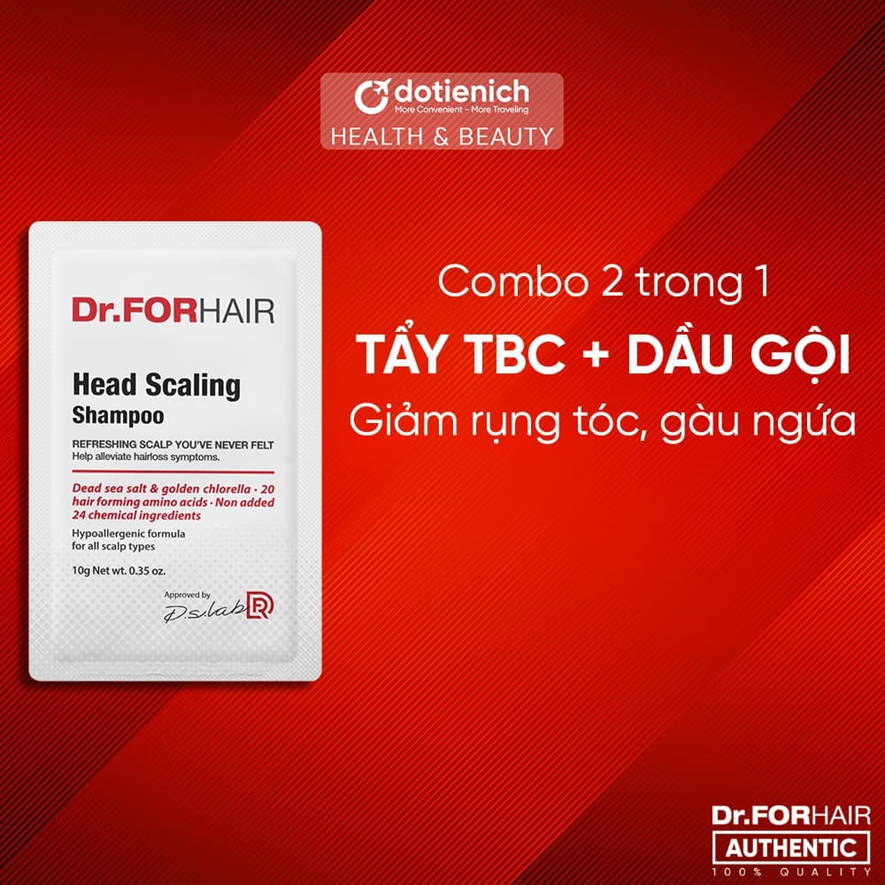[HCM]QUÀ TẶNG - 1 GÓI Dầu gội Dr.FORHAIR