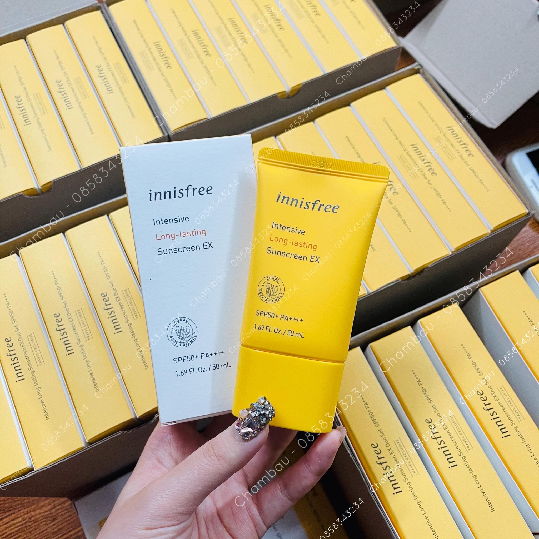Kem Chống Nắng Chống Trôi Innisfree Intensive Long-lasting Sunscreen EX 50ml