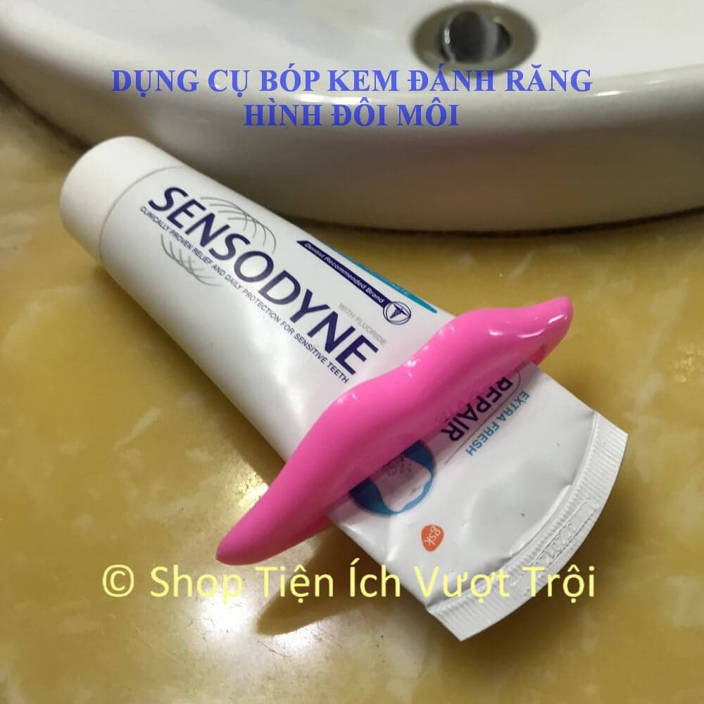 Dụng cụ ngộ nghĩnh bóp nặn kem đánh răng sữa rửa mặt kem dưỡng da … các loại kem gel đựng trong ống nhựa - Shop Tiện Ích Vượt Trội