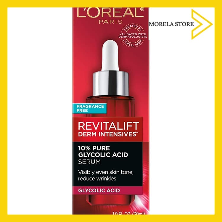 [HCM]Serum chống lão hóa giảm thâm nám LOreal Paris Revitalift Derm Intensives 10% Pure Glycolic Acid