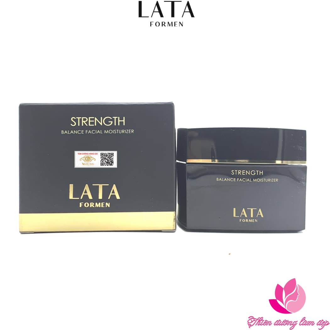 [HCM]Kem dưỡng da nam cân bằng cấp ẩm trắng da se khít lỗ chân lông mỹ phẩm dành cho Nam LATA ForMen 35g