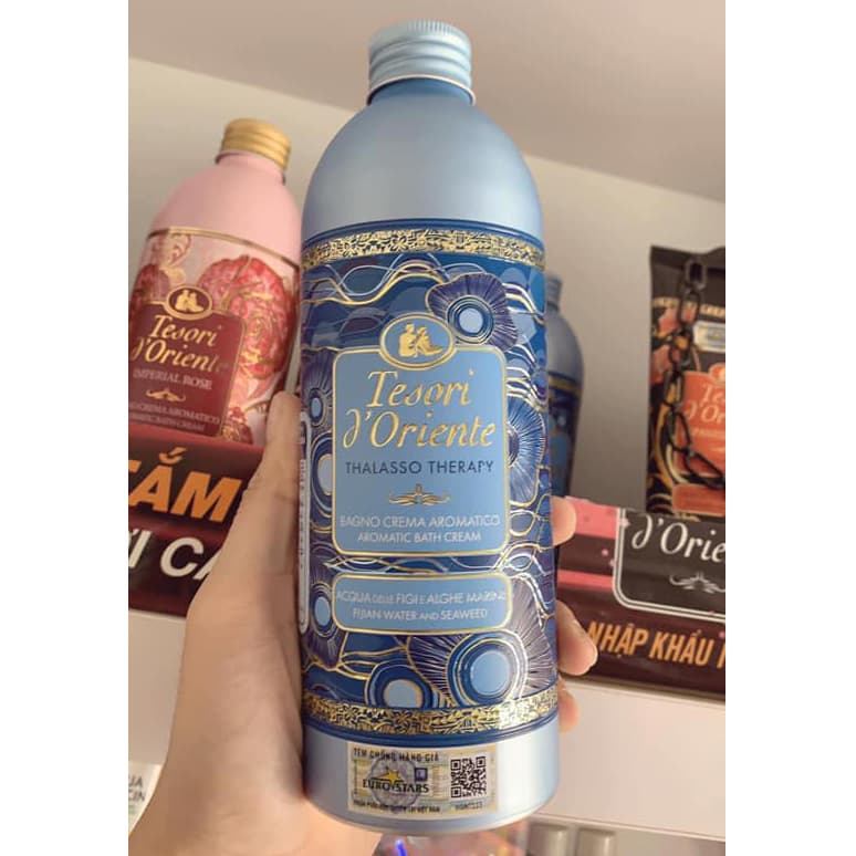 Sữa tắm nước hoa lưu hương 500ml - Hương tảo biển