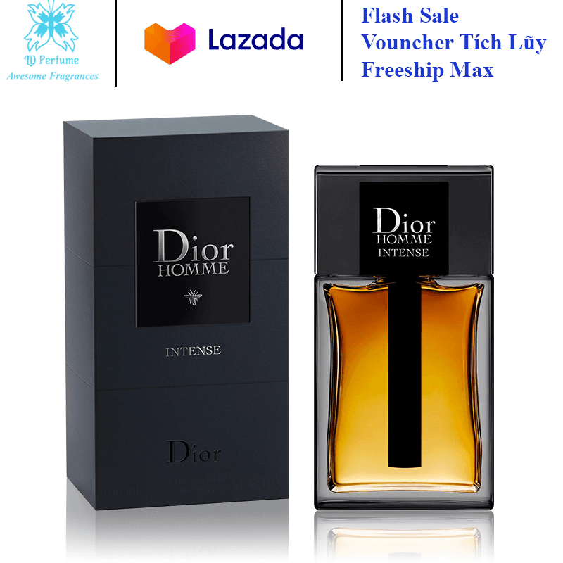 [HCM][Chính hãng]Fullsize Nước hoa Nam Dior Homme Intense 100ml