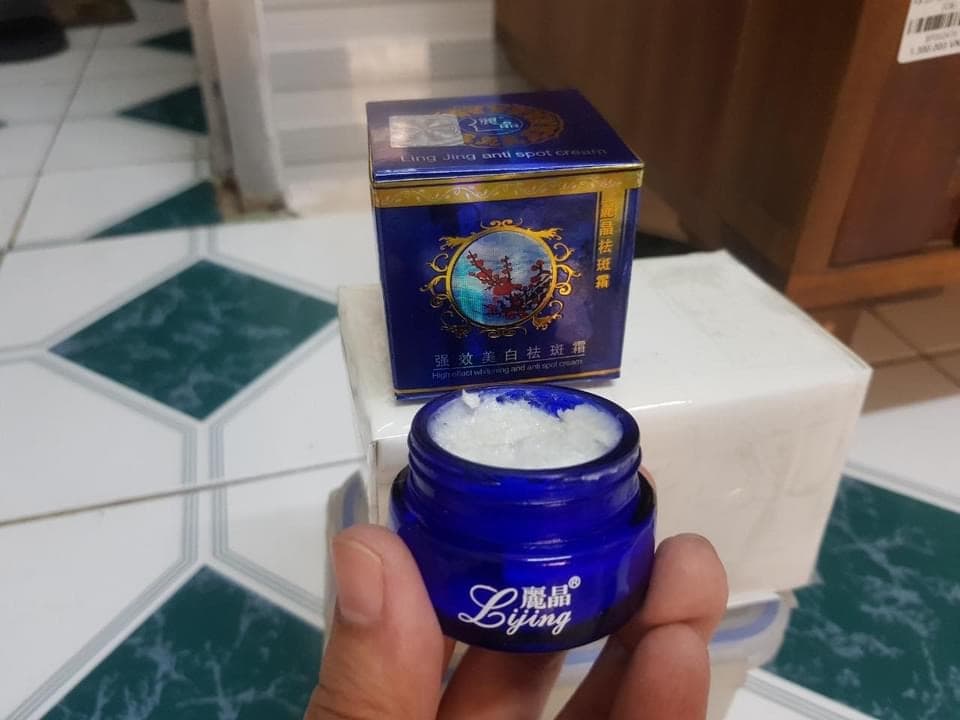 [HCM]Kem dưỡng da Lijing hoa anh đào làm mờ nám  tàn nhang và đốm nâu (bộ lớn) - HX1753