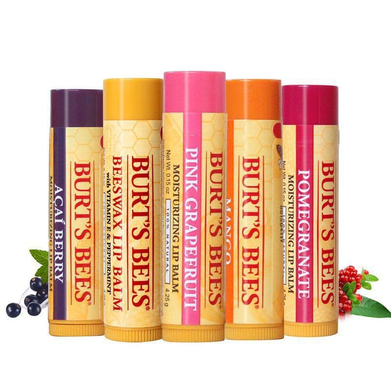 Son dưỡng môi Burts Bees Moisturizing Lip Balm 425g