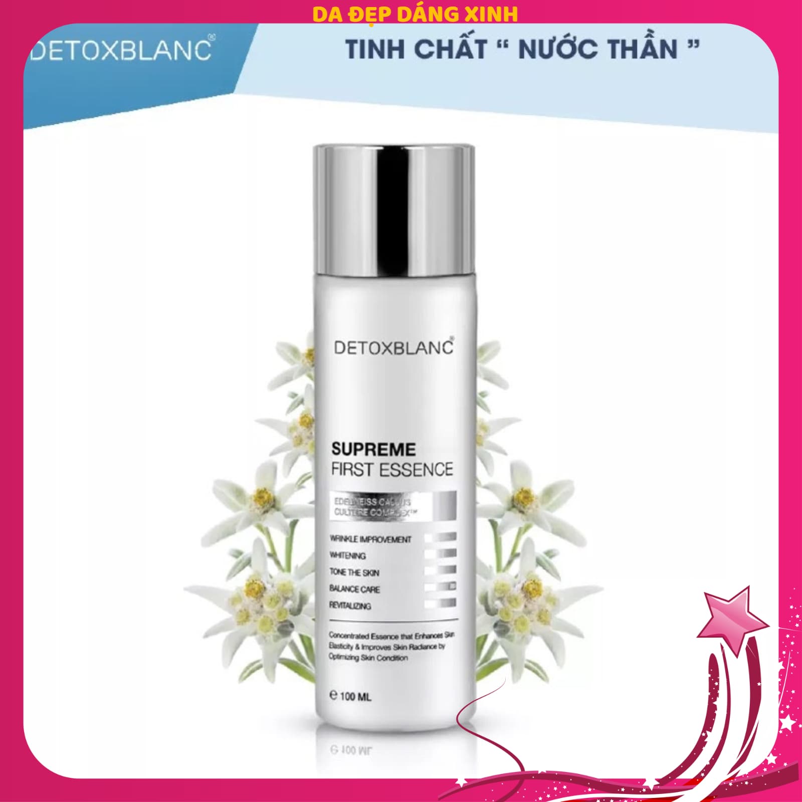 Tinh chất nước thần Supreme First Essence Detox BlanC
