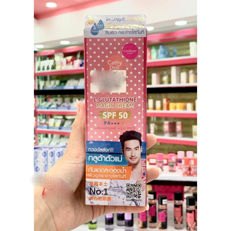 Kem chống nắng Cathy Doll L-glutathione Magic Cream Thái Lan 138ml