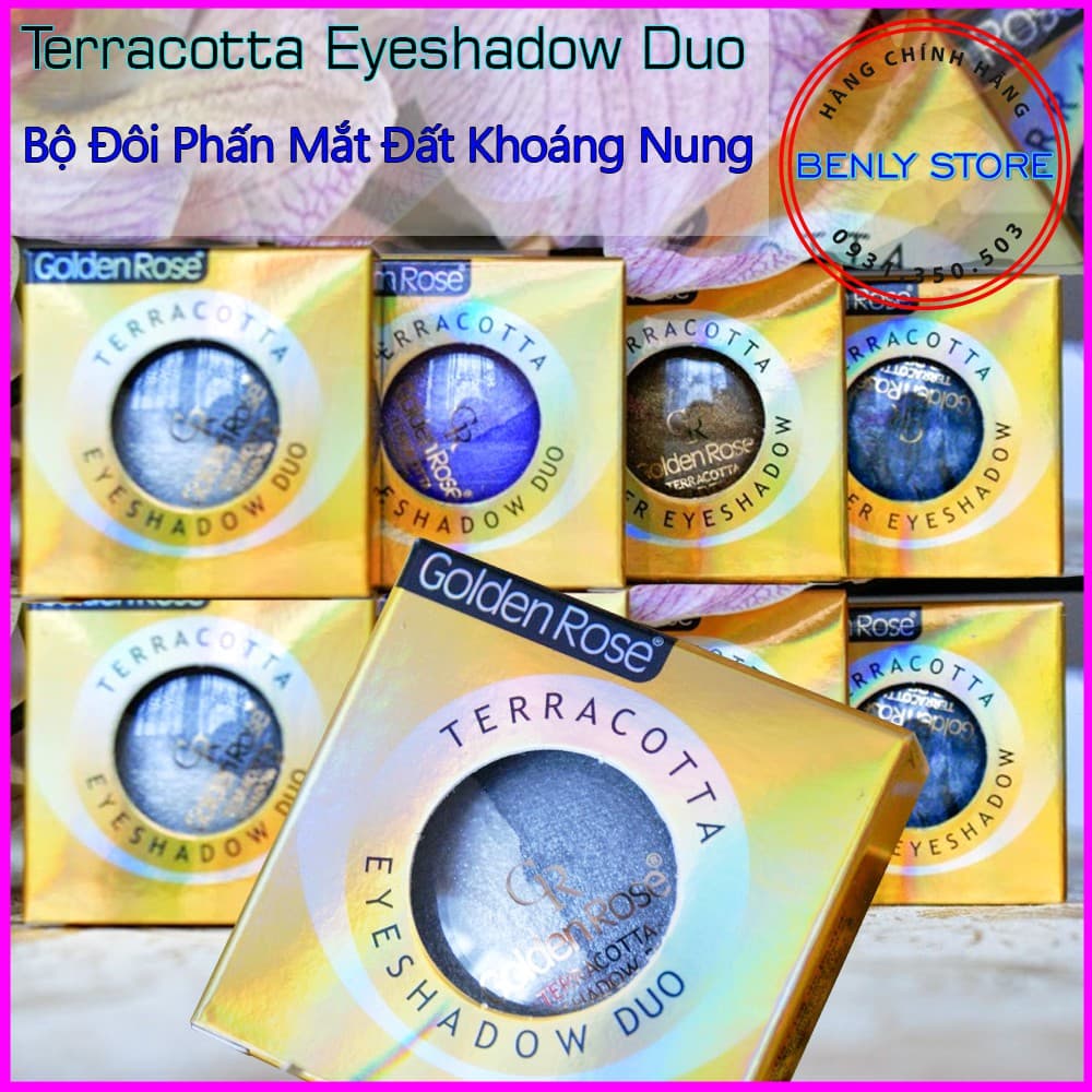 Phấn mắt đất khoáng nung- TERRACOTTA EYESHADOW DOU