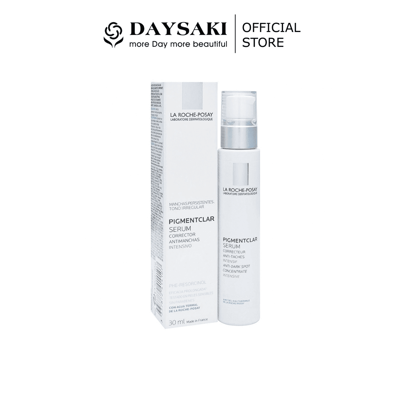 [HCM]La Roche Posay Dưỡng Chất Pigmentclar Serum Chuyên Biệt Giúp Giảm Thâm Nám - Đốm Nâu & Làm Đều Màu Da 30ml