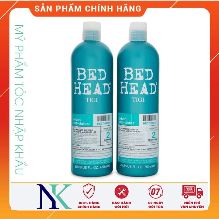 [HCM]Dầu Gội Xã Tigi Số 2 Bed Head Urban Antidotes 750Ml