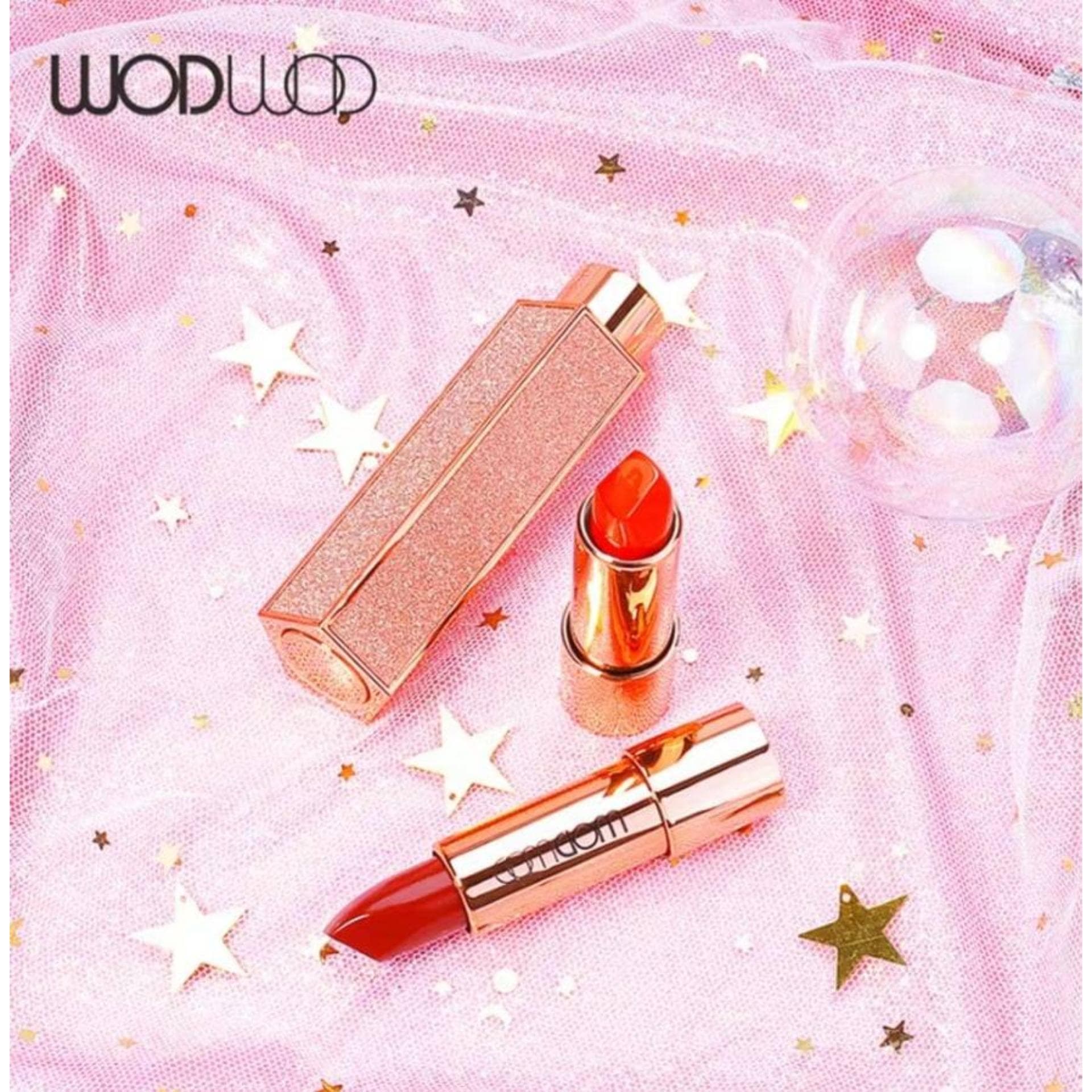 Son Môi Nữ WodWod Hàn Quốc ( Cam Đỏ )