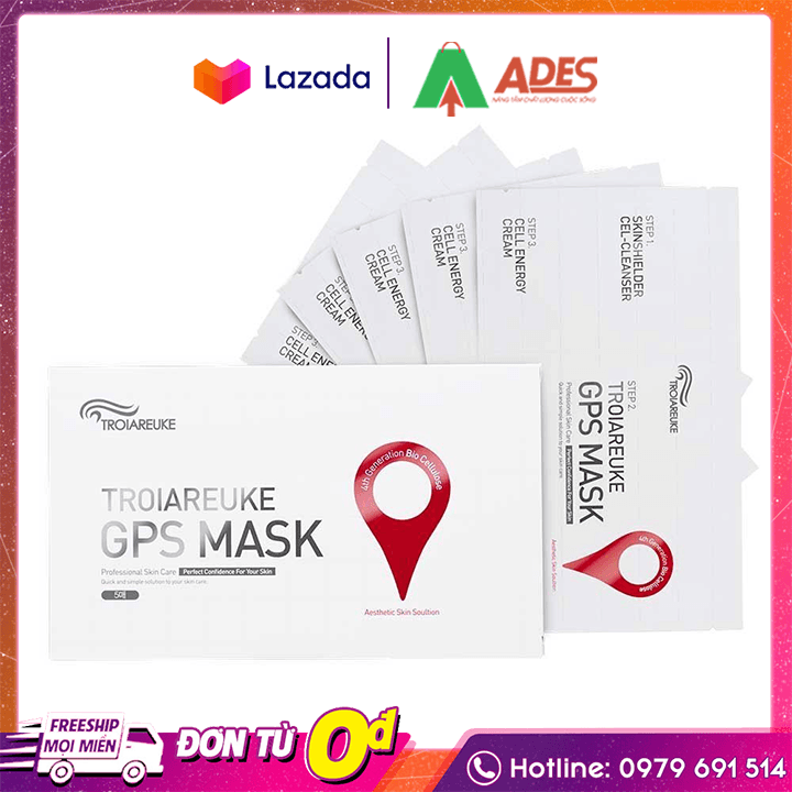 Mặt nạ dưỡng da GPS Mask Troiareuke - Chính hãng