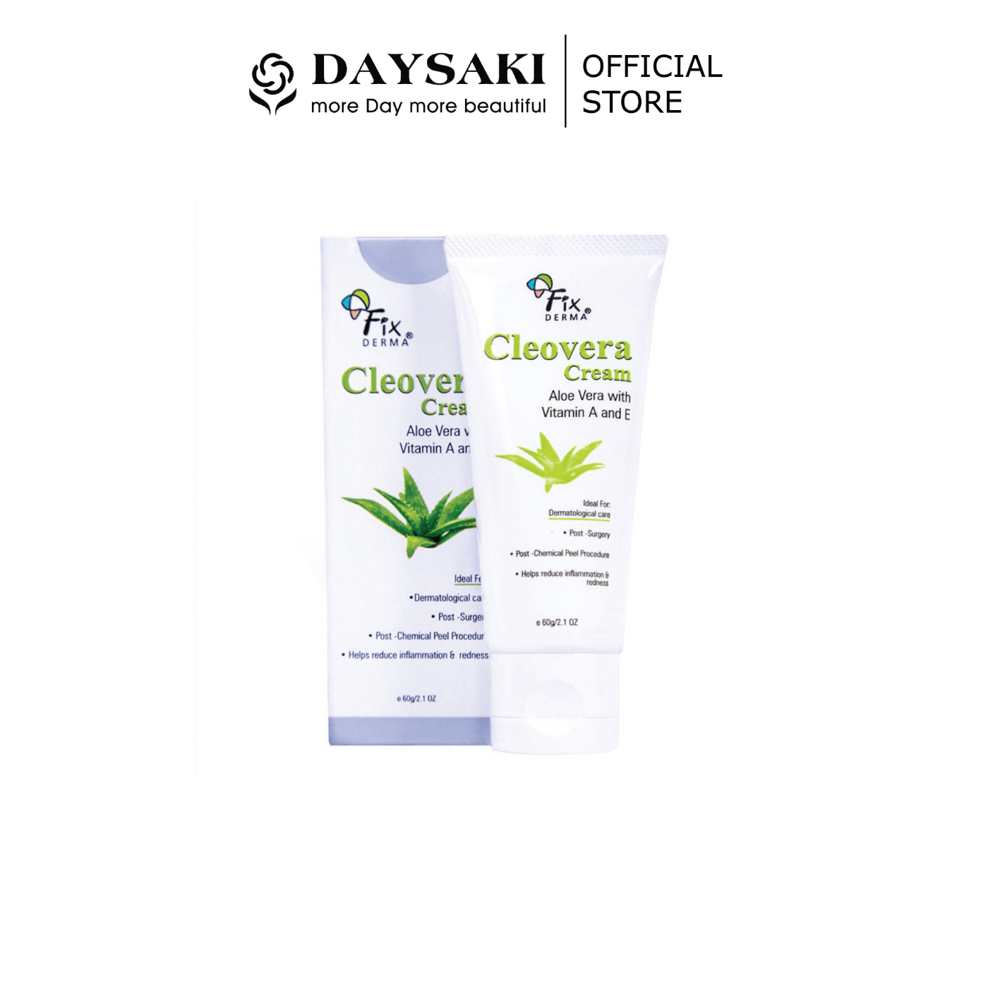 [HCM]Fixderma Kem Dưỡng Ẩm Cho Da Khô Cleovera Cream (60g)