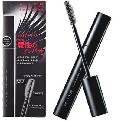 Mascara làm dày và dài mi đầu lược Kate Black Feather Lash  6.8g