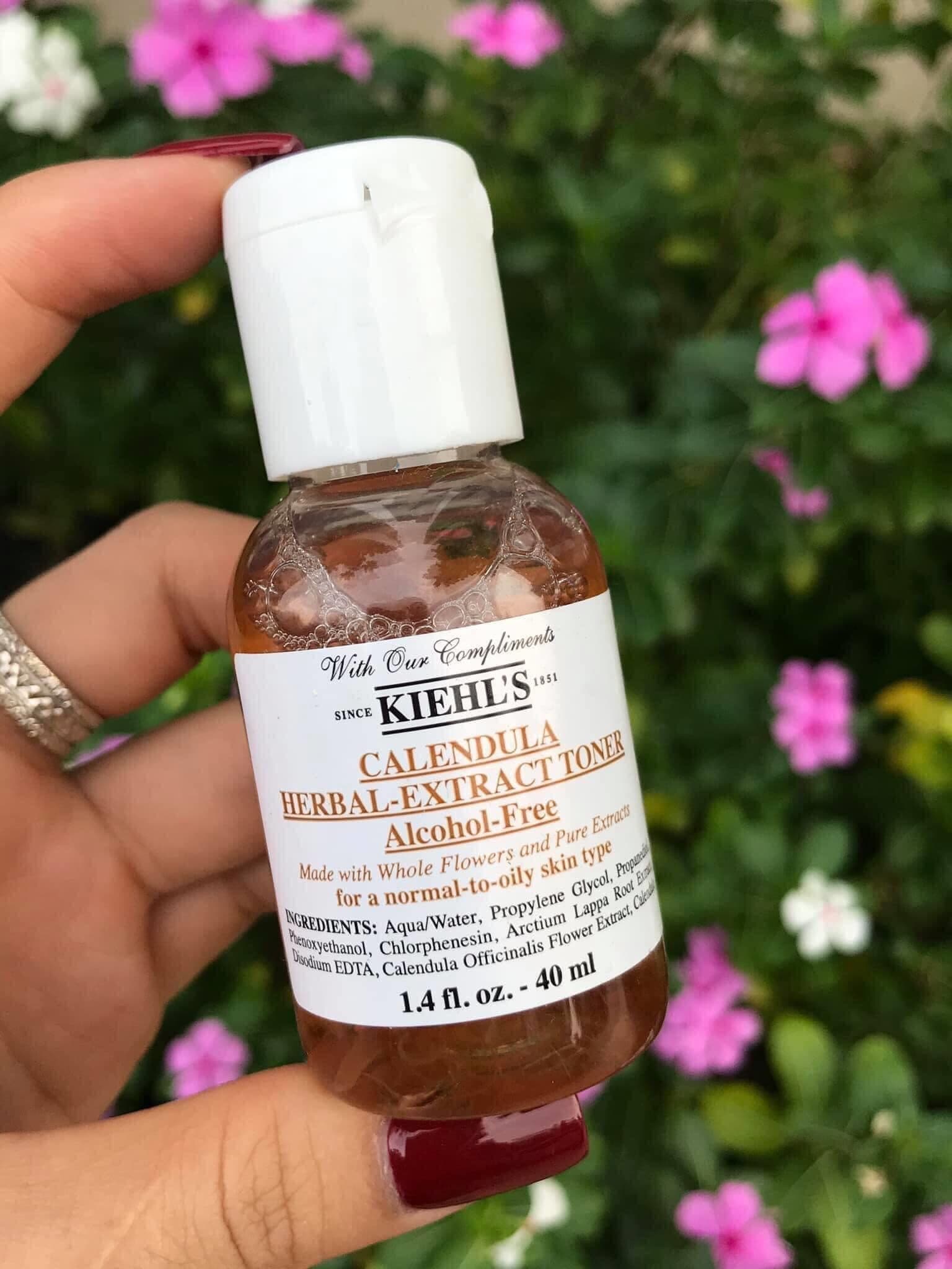 [HCM]Nước Hoa Hồng Hoa Cúc Kiehl’s Calendula Herbal Extract Toner 40ML - Ngăn ngừa lão hóa khóa ẩm làm sạch da với mùi hương thơm lâu