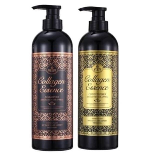 Cặp dầu gội xả Yody Collagen Escense chăm sóc tóc hư tổn Ý 800ml