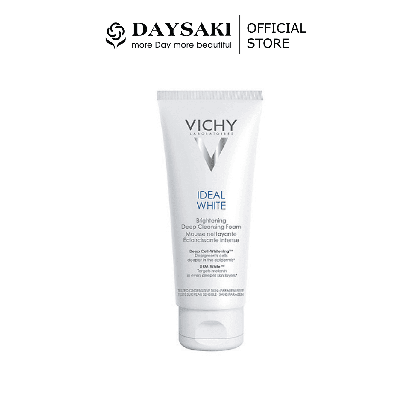 [HCM]Vichy Sữa Rửa Mặt Tạo Bọt Dưỡng Sáng Da Ideal White Brightening Deep Cleansing Foam 100ml