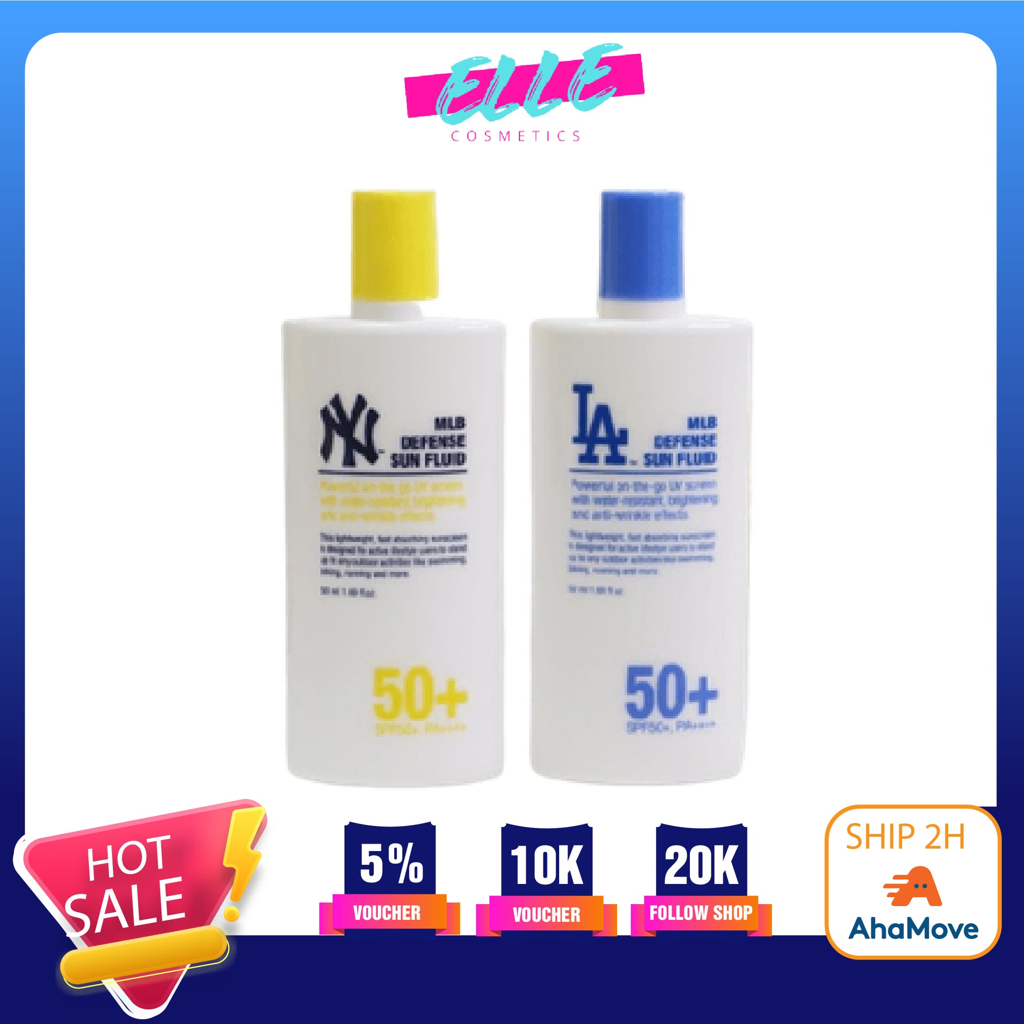 Kem chống nắng MLB Defense Sun Fluid SPF 50+ PA++ 50ml