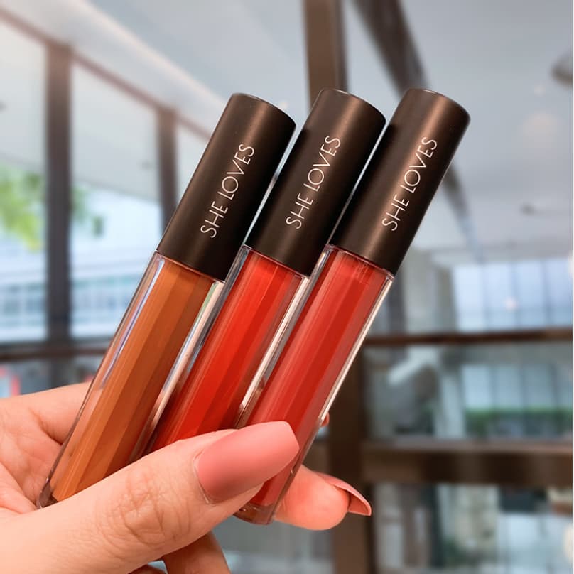Son lì không thấm nước She Loves Charming Smile Matte Lip Gloss 7ml